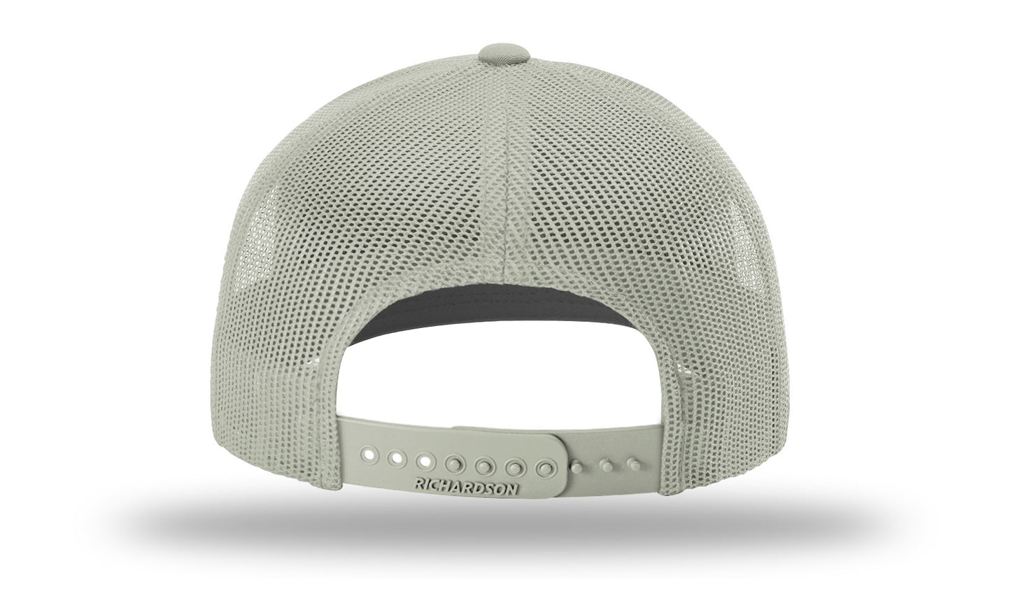 SSF Hat Green with Gold and Brown Patch Richardson 112 Trucker